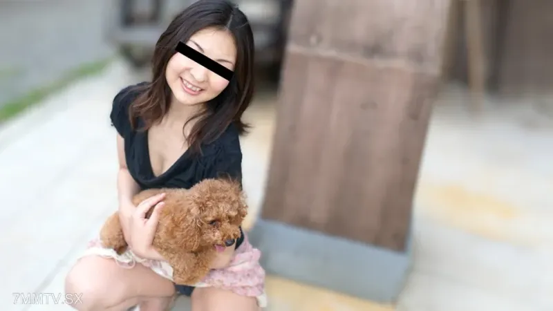 工藤真波100324_01 Buy a cute girl with Nampa with my dog!